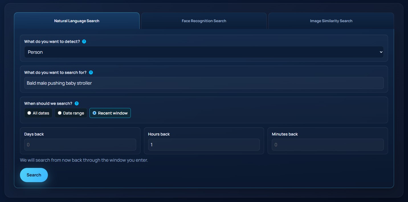 EyesOnIt Archive Search UI