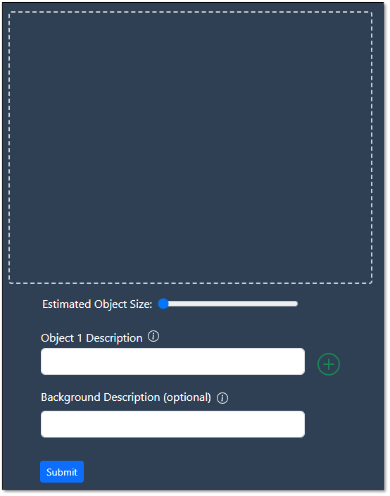 EyesOnIt Image Processing page blank